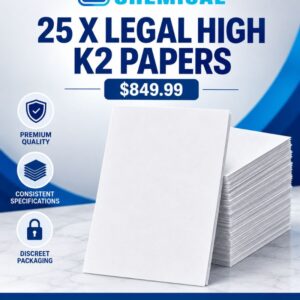 25 x Legal High K2 Papers