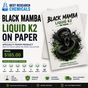 Black Mamba Liquid K2 On Paper