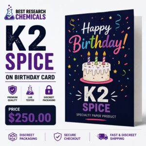 K2 Spice On Birthday Card